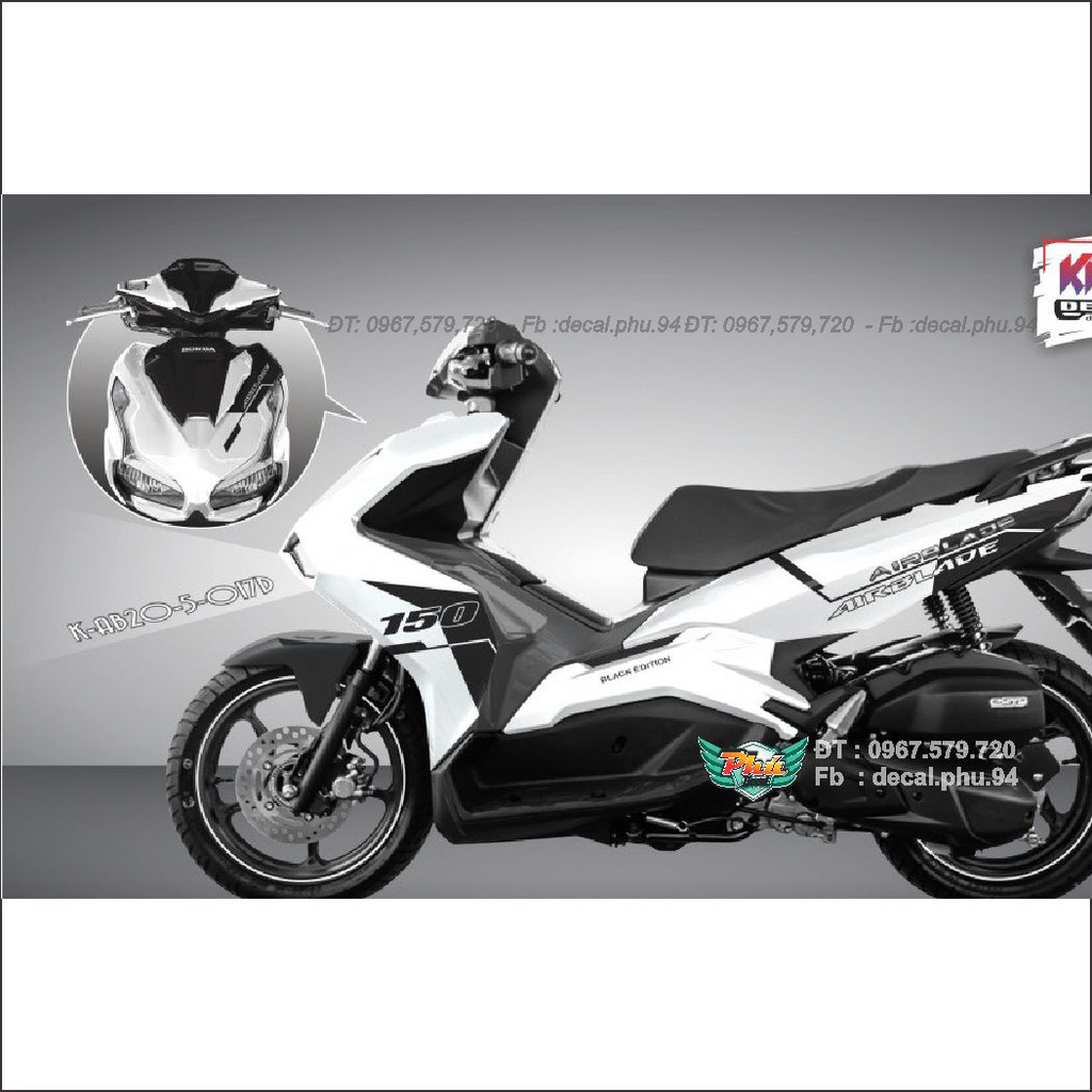 Tem Rời Ab 2020 Trắng đen (F)