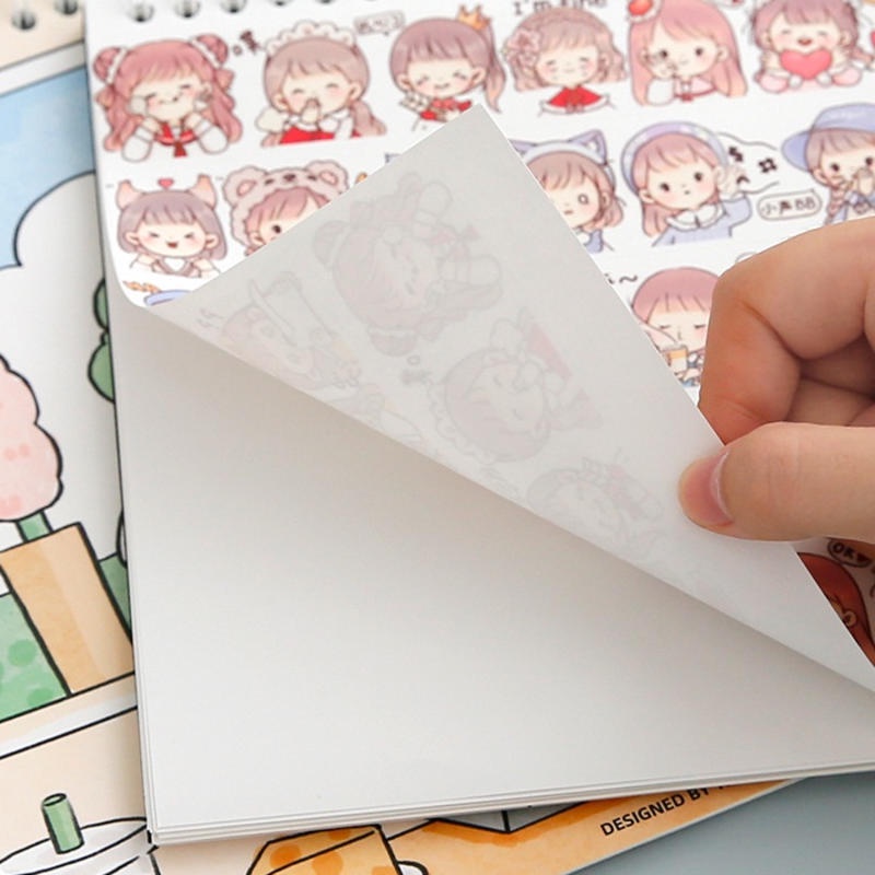 ⭐ iLado ⭐ telado Thỏ kem  A5/B5 sổ tay tài khoản tay sáng tạo dễ thương vở kẻ ngang sổ ghi chép notebook  sổ ghi chép sổ tay ghi chép vở lò xo kẻ ngang sổ lò xo kẻ ngang marker học văn phòng phẩm sổ ghi chú sticker tập vở