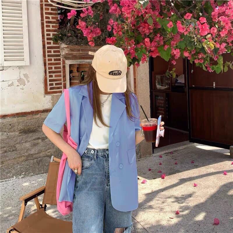 Áo blazer nữ ngắn tay sanh chảnh KOALA, áo vest nữ tay lỡ hàng Quảng Châu loại 1 - BLAZ02 | BigBuy360 - bigbuy360.vn