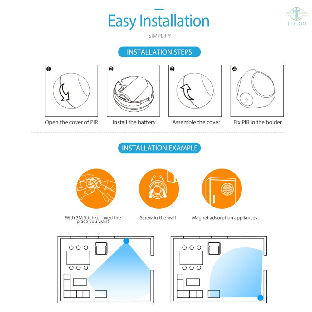 Hệ Thống Cảm Biến Chuyển Động Hồng Ngoại Coolcam Z-Wave Plus Pir + Hệ Thống Z Wave 300 Series Và 500 Series Eu 868.4mhz