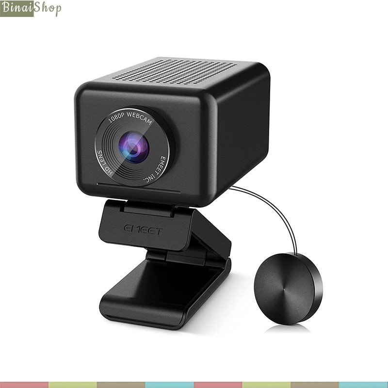 Emeet Jupiter - Webcam Tích Hợp Micro Kèm Loa, Góc Rộng 96°, Tự Động Lấy Nét, Khử Ồn Khử Vọng