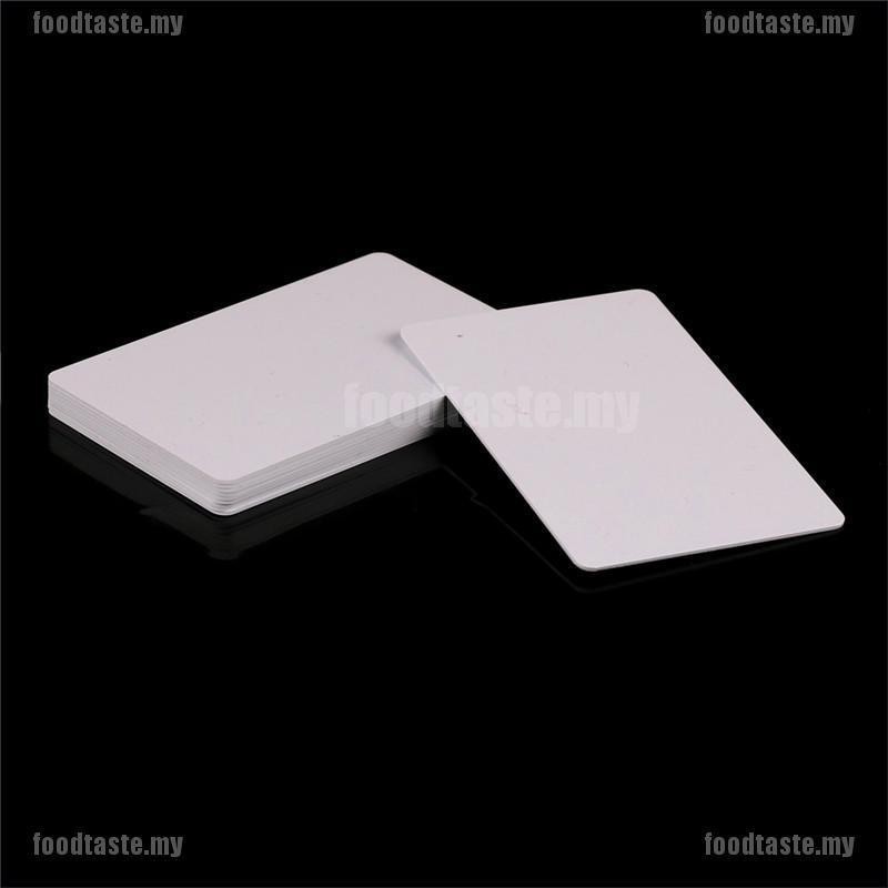 Set 10 thẻ trống bằng PVC 1k S50 IC MHz | BigBuy360 - bigbuy360.vn