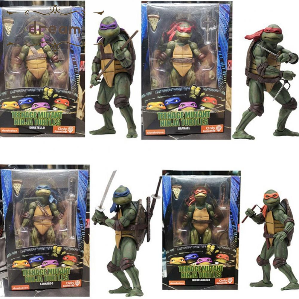 【DREAMLIFE】NECA Teenage Mutant Ninja Turtles 1990 Movie Official 7 TMNT Action Figure