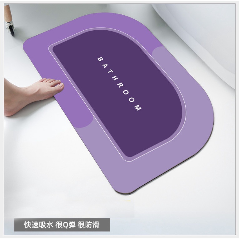 Thảm chùi chân siêu thấm nhiều màu sắc và kích thước, thấm nước cực tốt