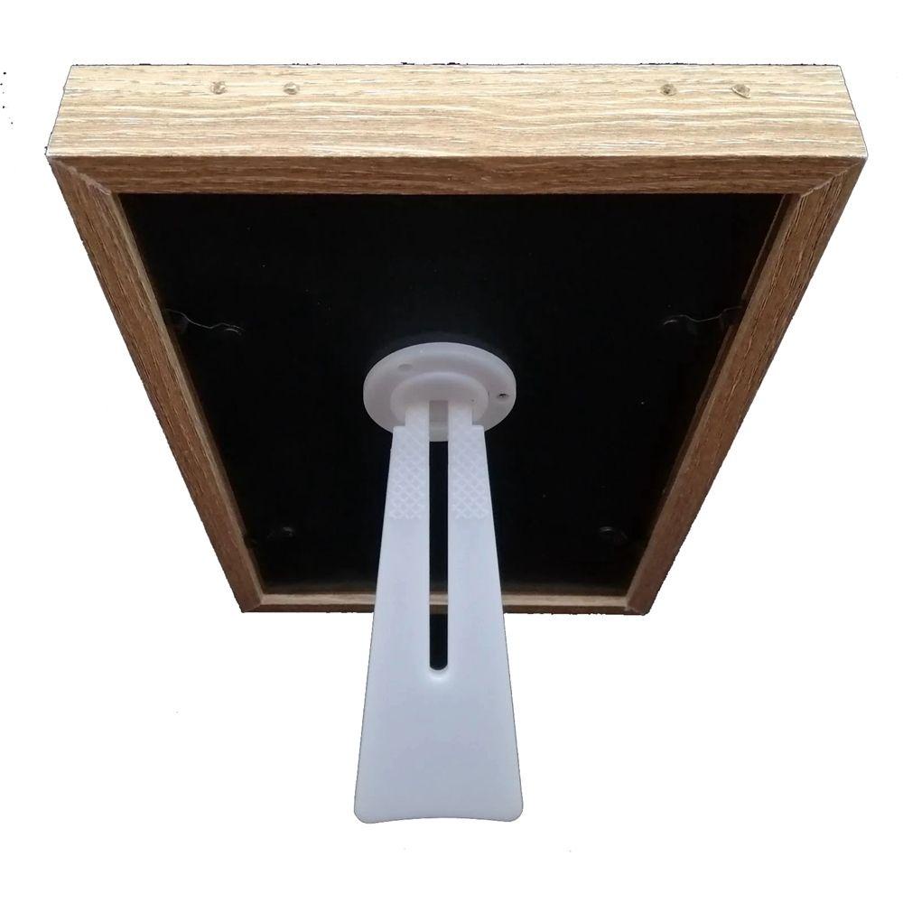 IVORY Set 10 Giá Đỡ Khung Ảnh Hình Thang Bằng Nhựa Không Mùi