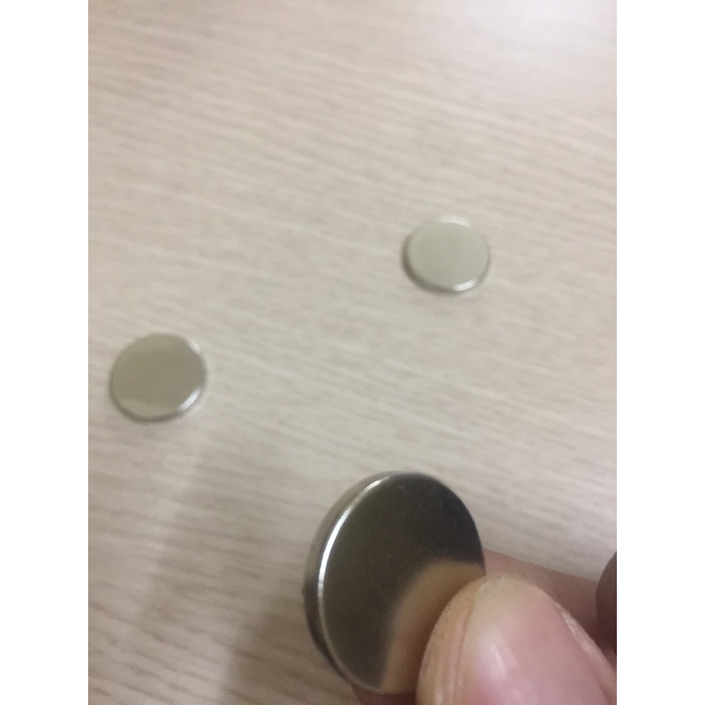 [Xả Kho Giá Xưởng] Nam châm viên trắng đất hiếm 20x3mm, loại nam châm viên lực hút siêu mạnh