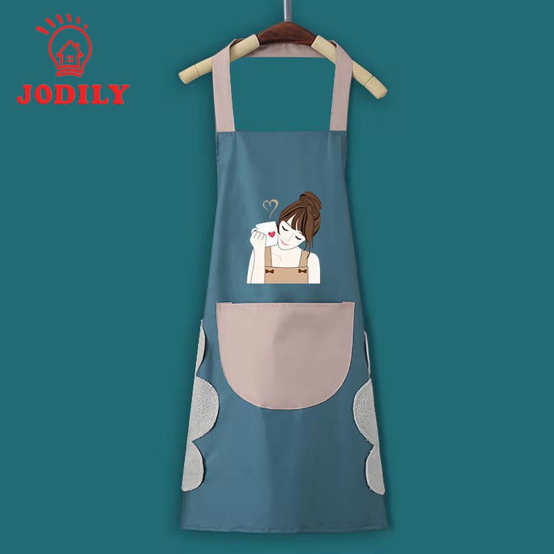 Tạp Dề Trơn Không Thấm Nước Jodily StarHome