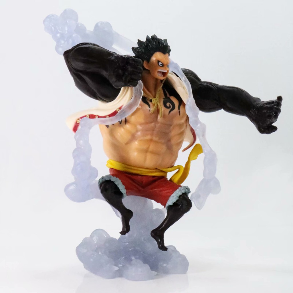 Mô hình One Piece, Nhân Vật Monkey D.Luffy Gear Four Pound Man cao 19cm | Z SHOP