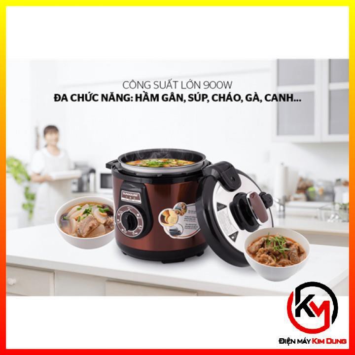 Nồi Áp Suất Điện, Nồi Áp Suất Đa Năng Sunhouse SH1550 Cafe- Bảo Hành Chính Hãng 12 Tháng | BigBuy360 - bigbuy360.vn