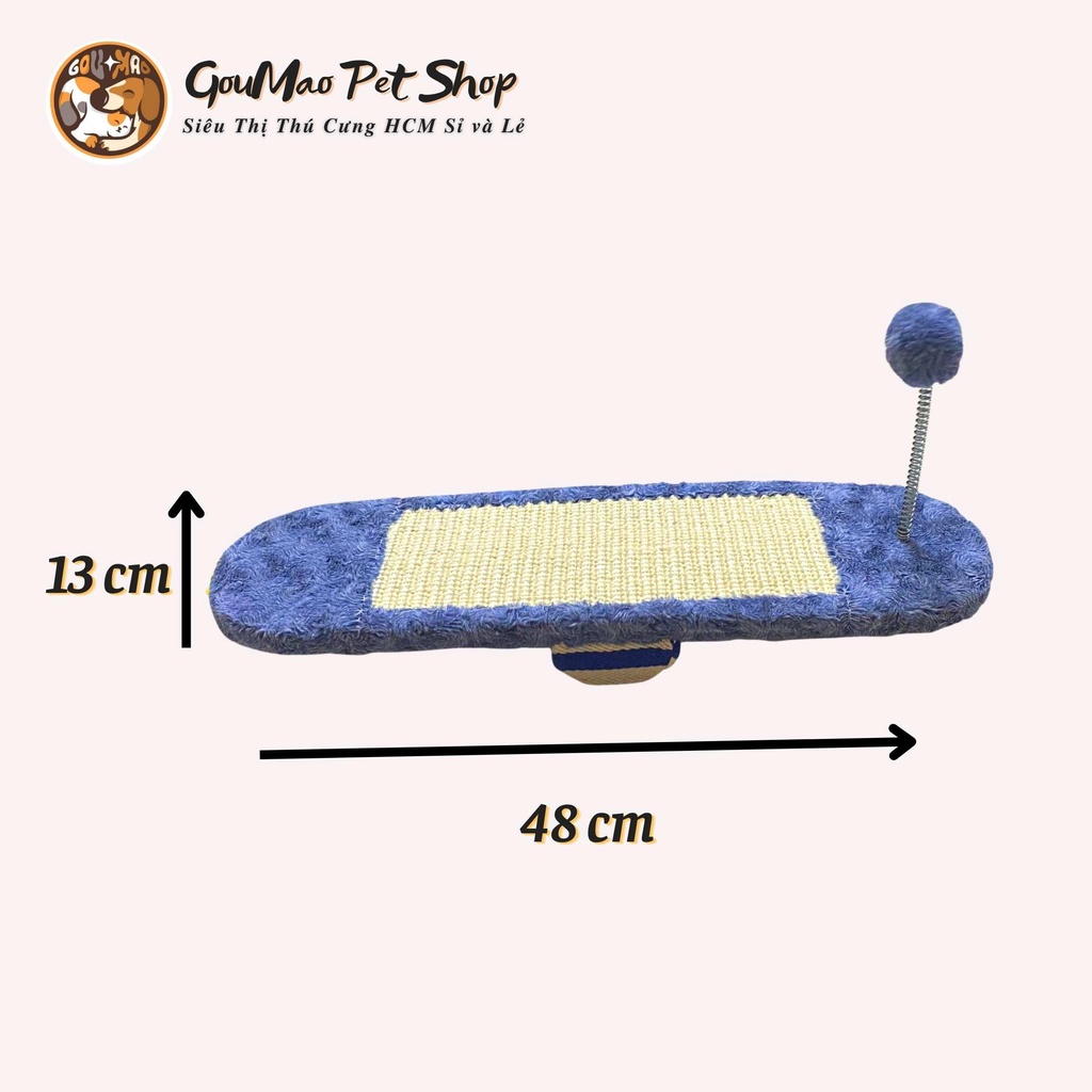 [Ảnh thật] Bàn cào bập bênh dành cho mèo - GOUMAO PET
