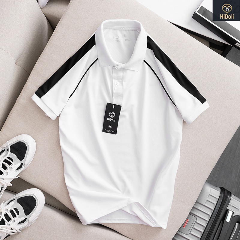 Áo thun POLO nam cổ bẻ cộc tay vải cá sấu cotton, Áo phông nam chuẩn form sang trọng trẻ trung VINTINO