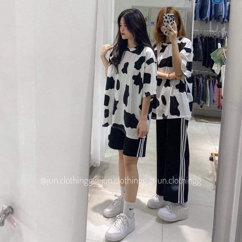 Sét áo bò sữa + quần theo hình 0321