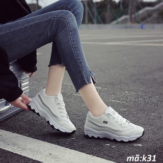 Giày thể thao nữ màu trắng, giày thể thao nữ đen, giày nữ đẹp