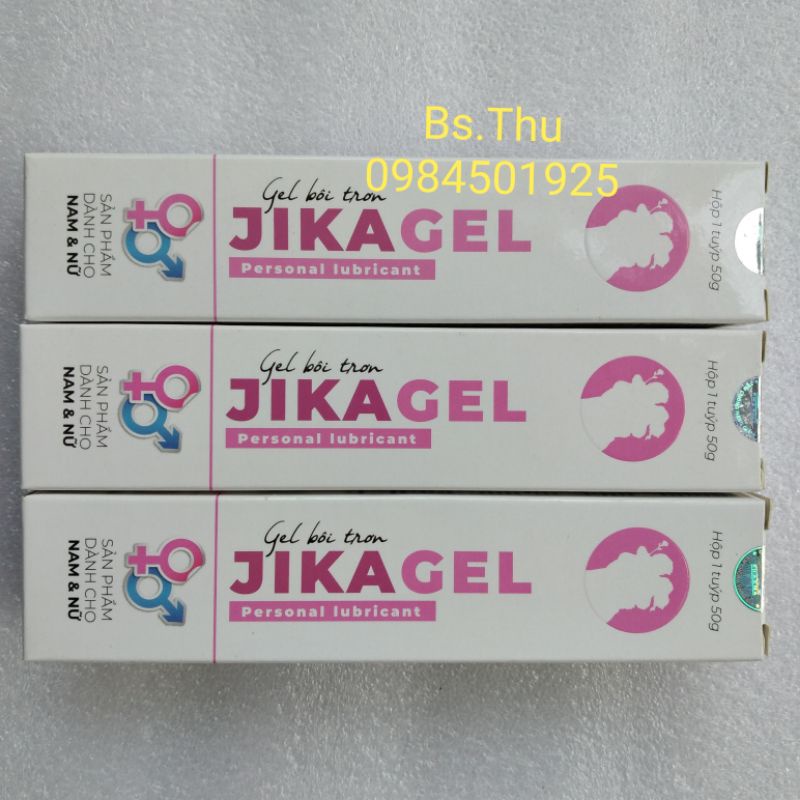 Gel bôi trơn JIKAGEL gốc nước tube 50g giao hàng che tên