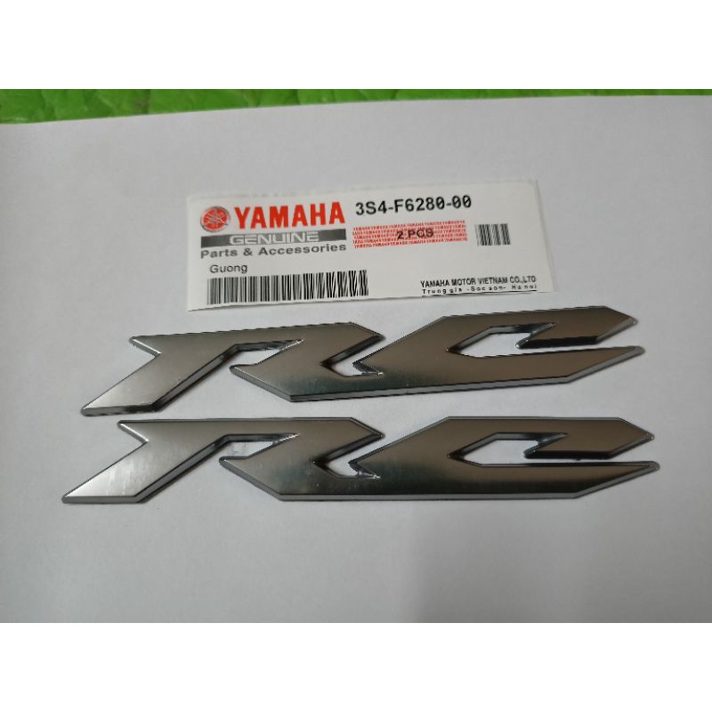 Bộ 2 chữ nổi RC hàng zin theo xe