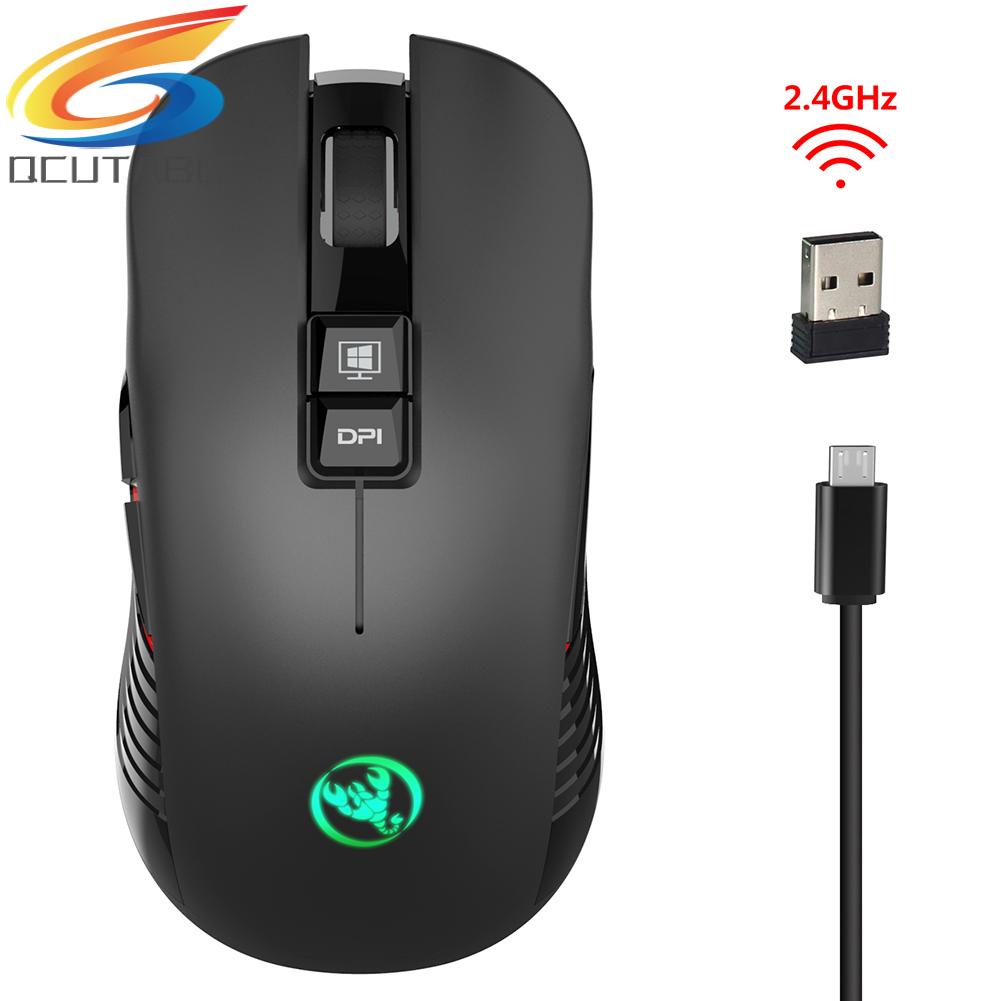 Chuột Gaming HXSJ T30 2.4GHz, ĐầU CắM Type C Cho PC Laptop