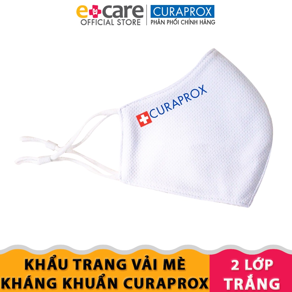 [QUÀ TẶNG] Khẩu Trang Vải Mè Kháng Khuẩn Curaprox