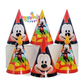( 9 MẪU ) Set 6 nón sinh nhật cho bé trai
