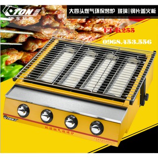 Bếp nướng gas 4 trụ et-k255