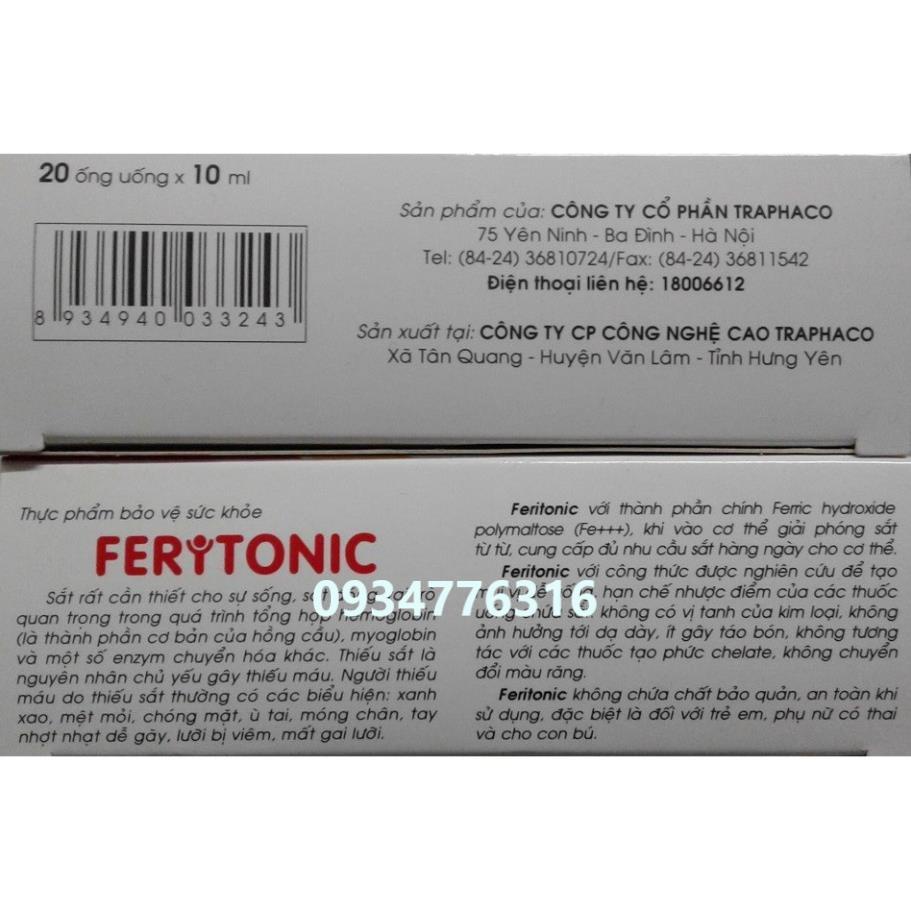 ✅ FERITONIC - Sản phẩm dành cho người THIẾU MÁU DO SẮT