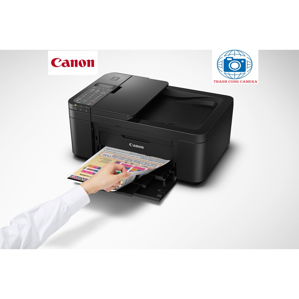 Máy In Phun Màu Đa Năng Canon TR 4570S - In Scan Copy Fax, Wifi