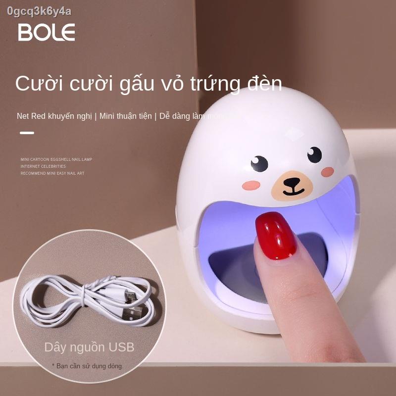Đèn làm móng tay mini LED hình vỏ trứng khô nhanh nướng di động USB không phải màu đen sơn máy sấy chiếu