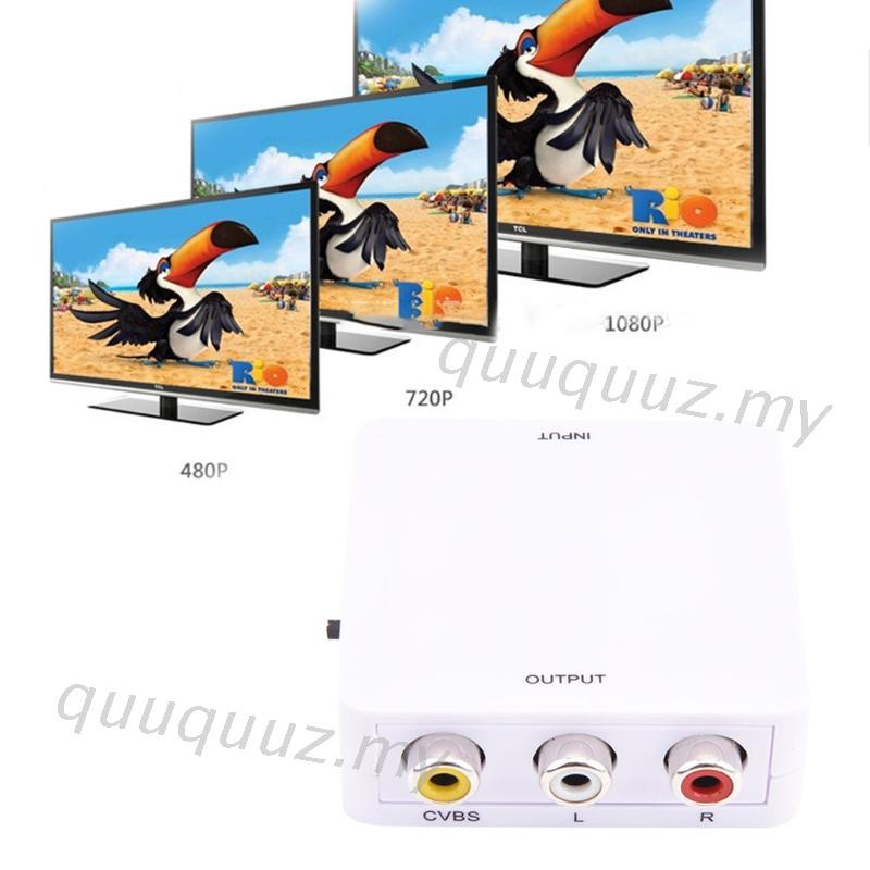 Đầu Chuyển Đổi 1080p Hdmi Sang Av Cvbs 3rca Chuyên Dụng Cho Tv