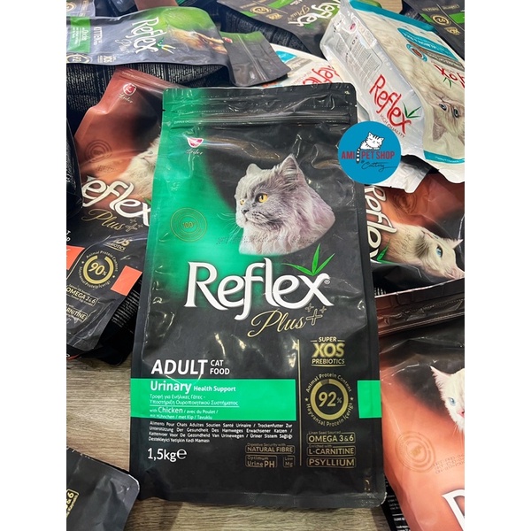 HẠT REFLEX CHO MÈO - Dành cho mèo con, mèo lớn, mèo kén ăn, mèo bị thận, và tiêu búi lông