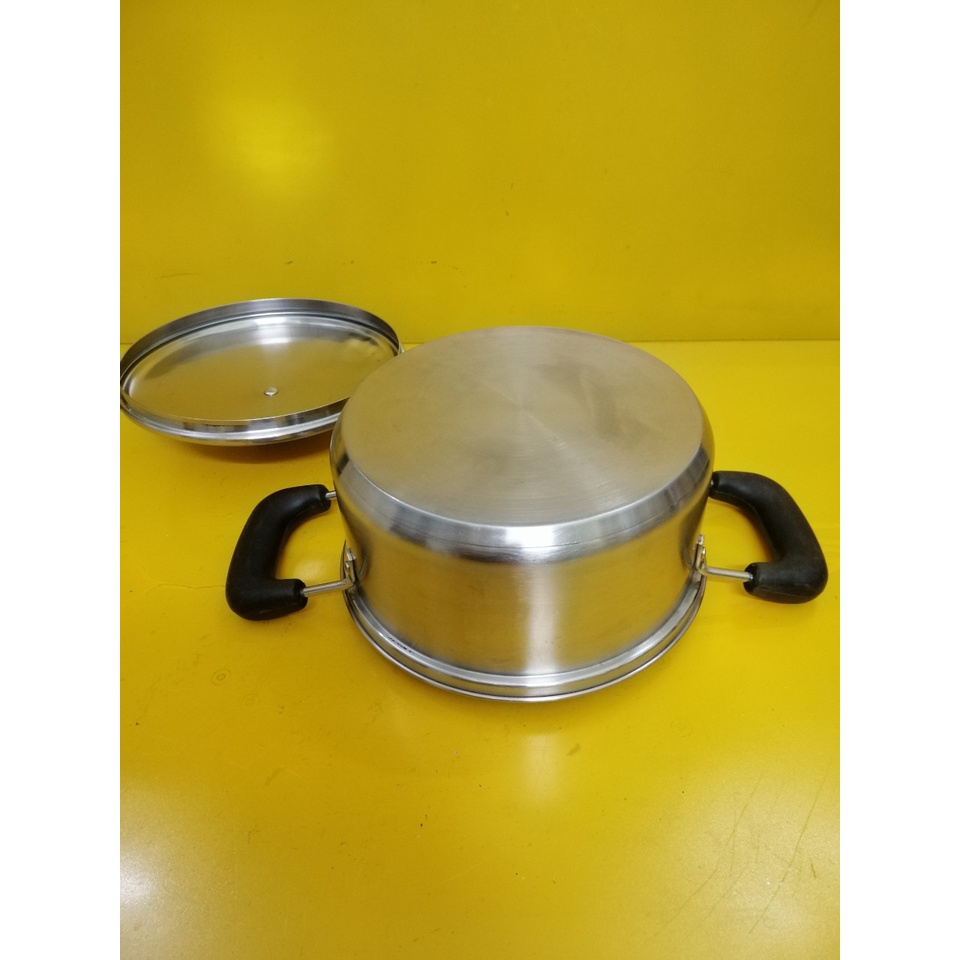 Nồi inox nội địa Nhật, size 21cm, cao 10cm (mã 789), Dùng được bếp từ