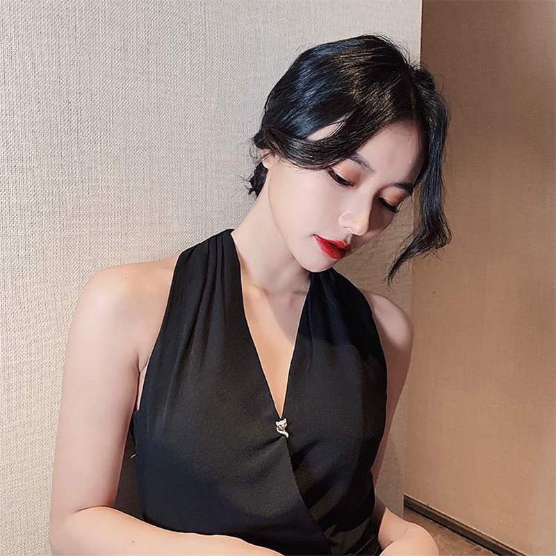 Ghim Cài Áo Hình Cáo Đính Đá Thời Trang