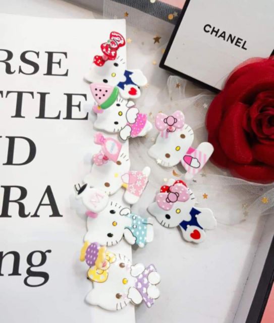 KẸP TÓC THÚ NHÚNG 3D CHO BÉ GÁI