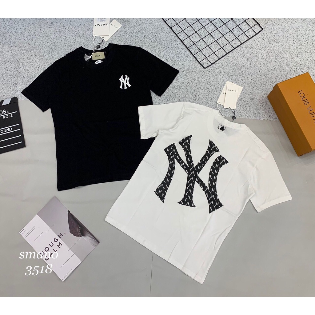 Áo thun nam – Áo phông nữ UNISEX 100% Cotton chất lượng cao in hình NY thiết kế trẻ trung năng động