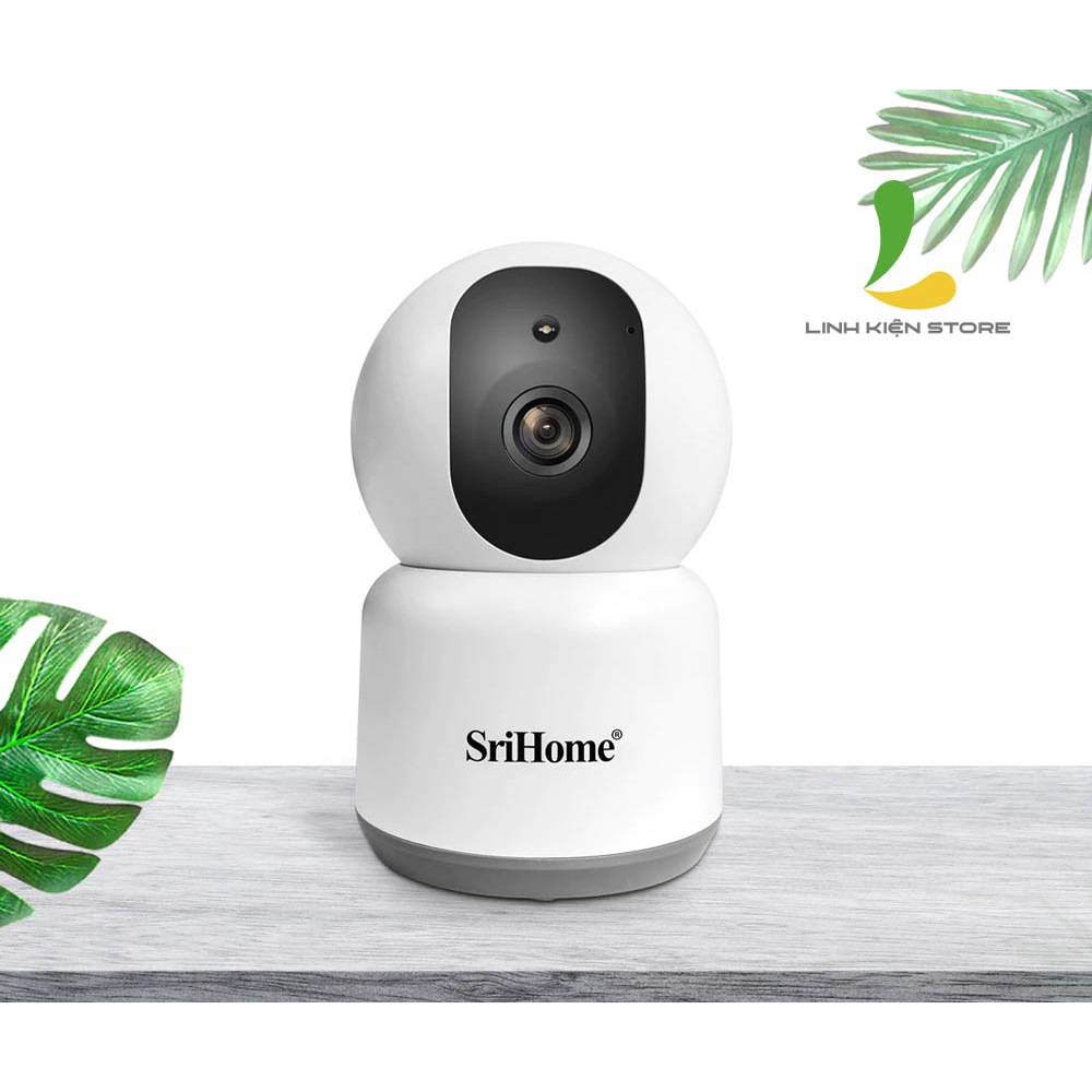 Camera giám sát HOSAN srihome SH038 wifi không dây quay video 2K, quay hồng ngoại