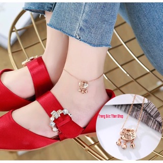Lắc chân nữ titan may mắn thời trang L09
