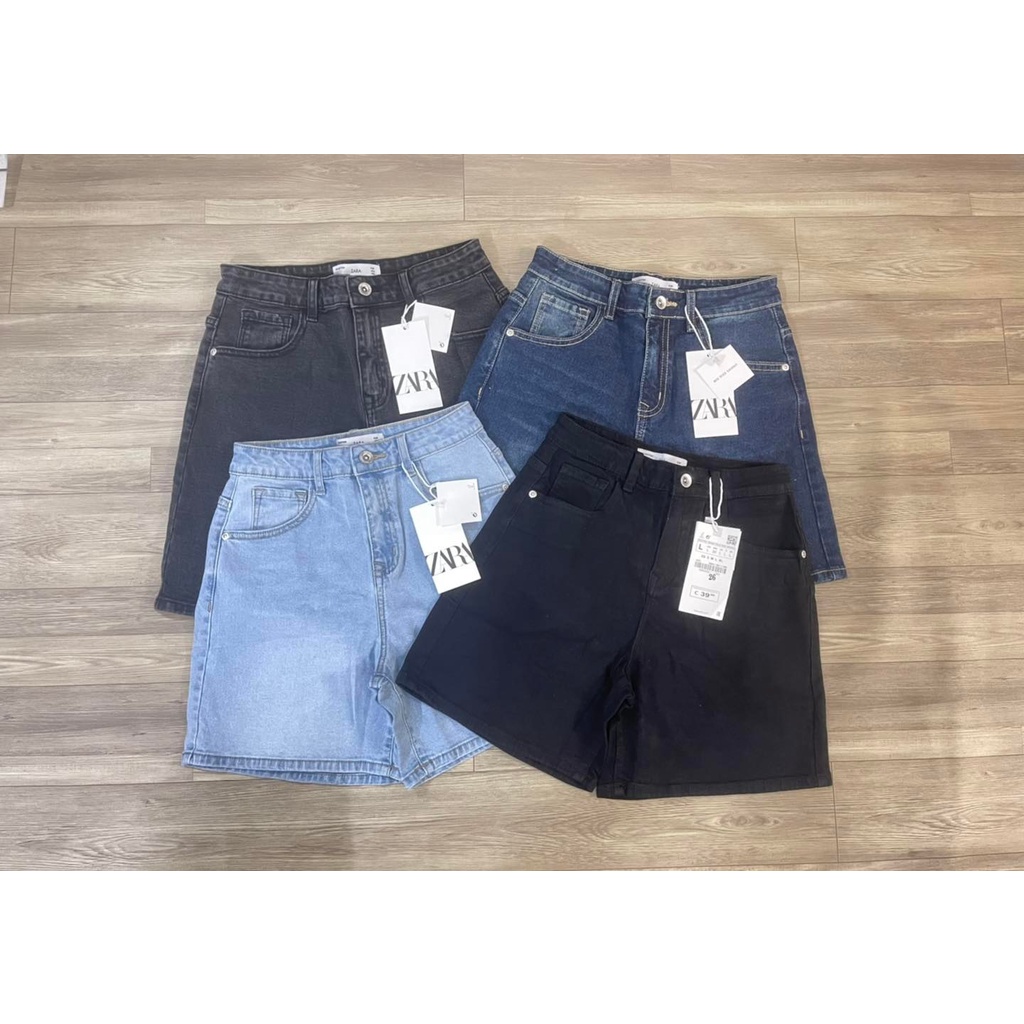 Quần jean đùi/ short đùi ống rộng hàng vnxk (CÓ SẴN- MẪU DO SHOP TỰ CHỤP)