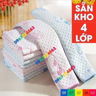 Tấm lót chống thấm 4 lớp MOLA CAO CẤP dành cho bé sơ sinh