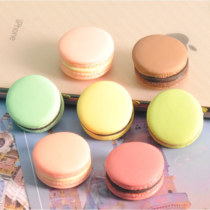 Mô hình bánh rán doraemon nhiều màu size lớn trang trí nhà búp bê, decor điện thoại