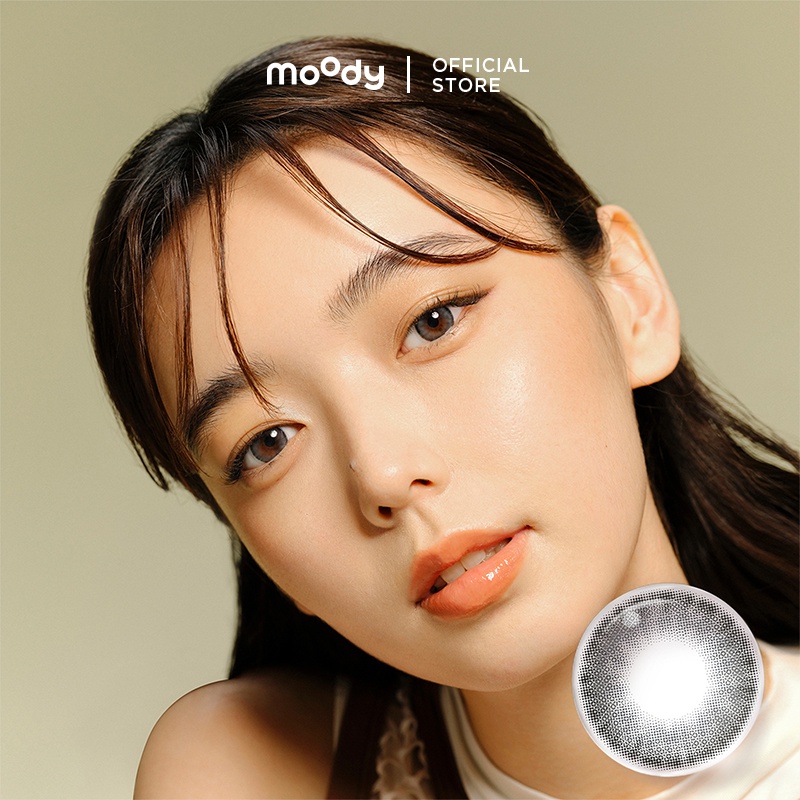 Kính áp tròng Moody COCONUT JELLO bộ sưu tập Bubble Tea 14.2mm có màu sử dụng nửa năm