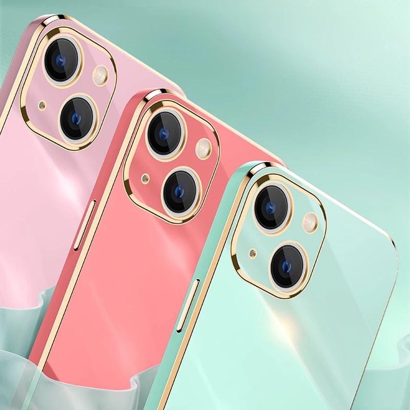 Nhà ở Silicone mềm với mạ vuông Cho Realme GT GT2 Pro Neo3 Neo2 Neo 3 2 X7 V15 Q3 X2 XT 4G 5G 2022