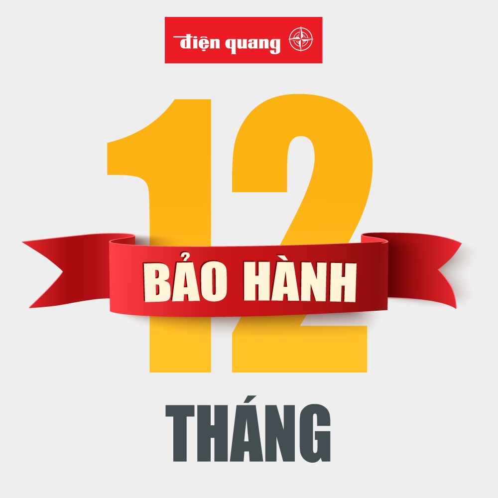 Bộ vợt muỗi đa năng Điện Quang ĐQ EMR07L ( Đỏ - Đen ) - Tích hợp đèn pin tháo rời, xả nhanh dòng điện 5s. BH 12 tháng