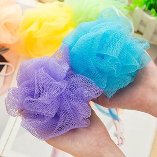 Bông tắm tròn cao cấp nhiều màu giao - có thể chọn màu