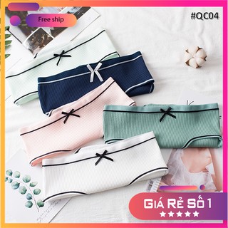 Quần lót cotton ❣️❣️ free ship ❣️❣️ quần chip nữ đồ lót cotton mềm mại gợi cảm - qc04