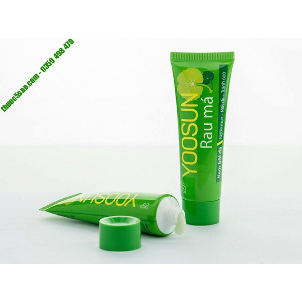 Yoosun rau má kem hỗ trợ ngừa mụn, mát da Tuýp 25g