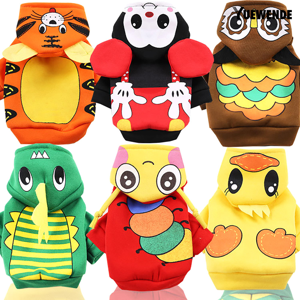 Áo Khoác Hoodie Họa Tiết Hoạt Hình Cho Thú Cưng