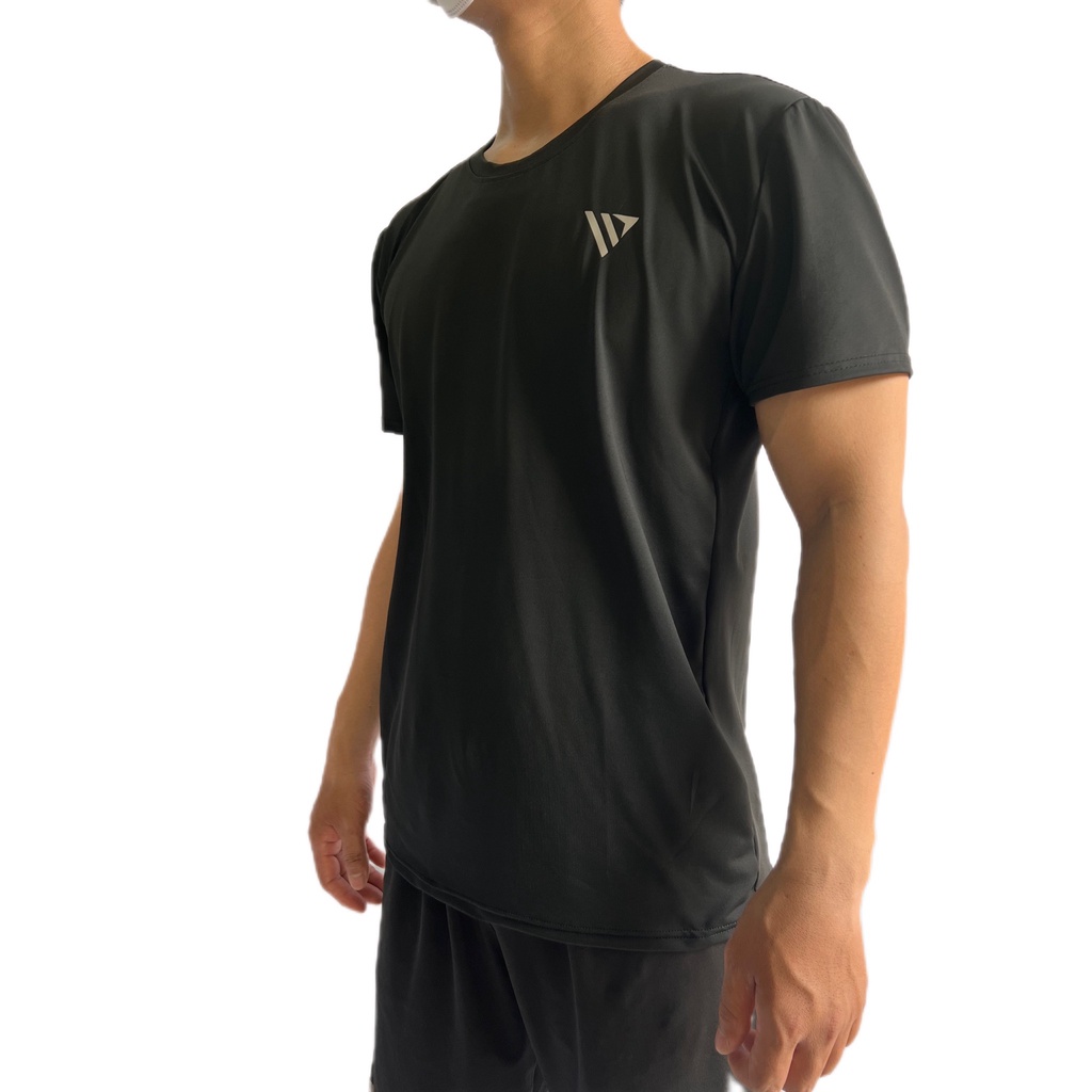 Áo Thun Thể Thao Nam VERMOS V15 Cổ Tròn Tay Ngắn Vải Thun Lạnh Chuẩn Form