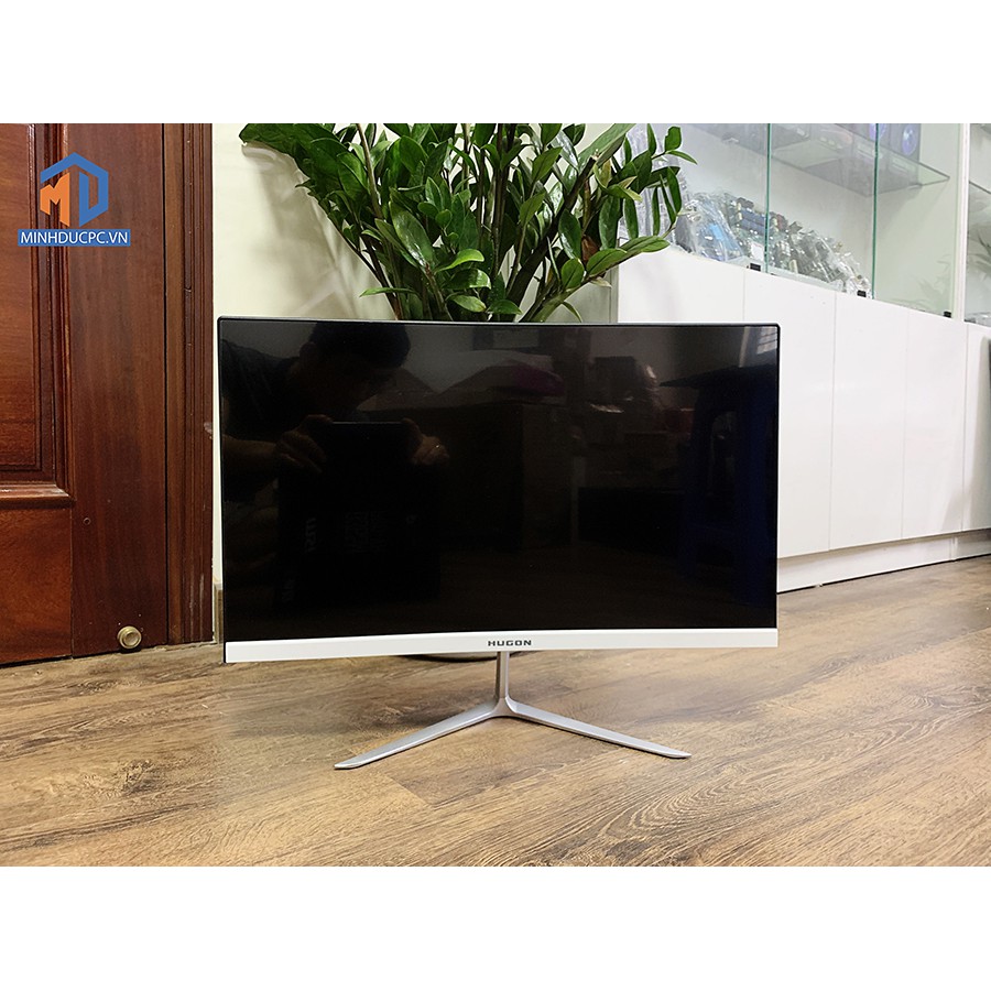 Màn hình HUGON 24" Q24 Cong - Full Viền - 75Hz - Mới Full Box
