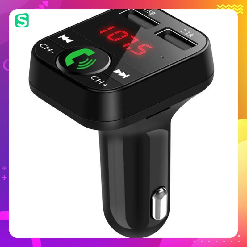 Tẩu sạc USB kép rảnh tay kiêm máy nghe nhạc MP3 bluetooth phát FM cho xe ô tô MSP15960 MSP64019