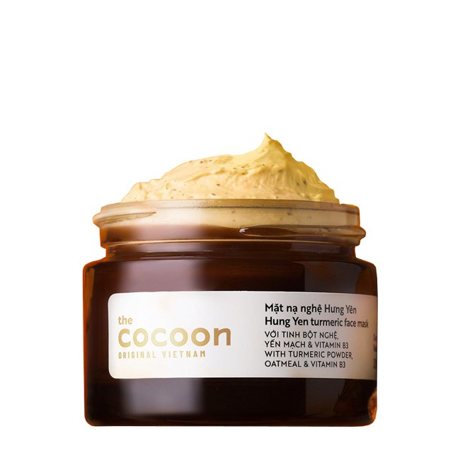 Mặt nạ nghệ Hưng Yên cocoon 30ml Turmeric face mask mờ thâm mịn da