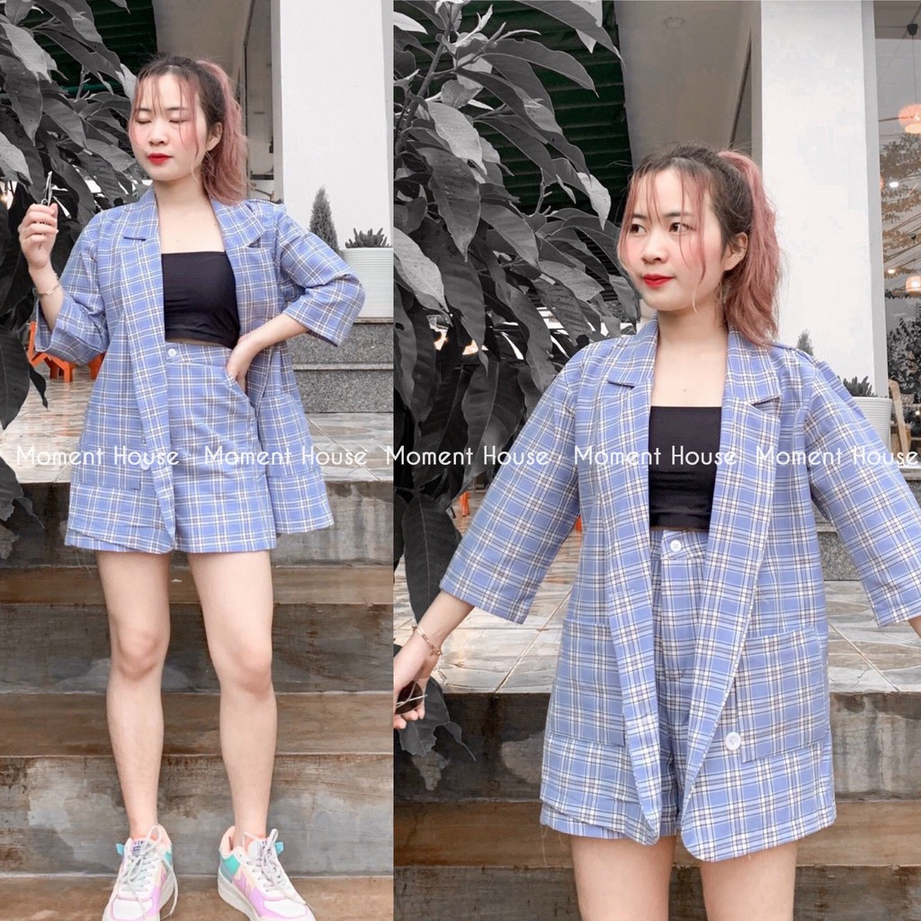 SET VEST ĐÙI TAY LỠ ( ÁO VEST+ QUẦN ĐÙI ) | BigBuy360 - bigbuy360.vn