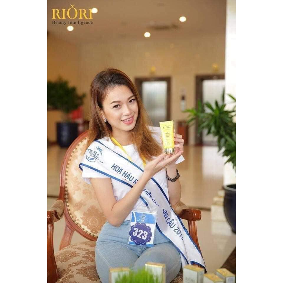 Kem Chống Nắng Không Trôi RIORI SUN CREAM SPF50/ PA+++ 50g - Chống Nắng, Dưỡng Da, Ngăn Ngừa Lão Hóa